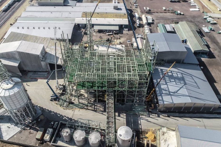 se steel fabrication erection nitrophos plant